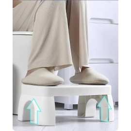 1 PCS Collapsible Toilet Squat Stool Non Slip FootStool Anti Portable Step for Bathroom Tools Supplies