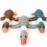 Duck Dog Toy for Aggressive Chewers Dog Squeaky Wild Goose Puzzle Training Toys Cute Soft Dog Chew Toy with Squeaker