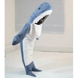 Hoodie Women Wearable  Kids Parents Hooded Warm Fl..