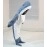 Hoodie Women Wearable  Kids Parents Hooded Warm Flannel Cartoon Homewear Shark Onesie Sleeping Bag